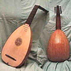 Seven course lutes made from our tonewoods
